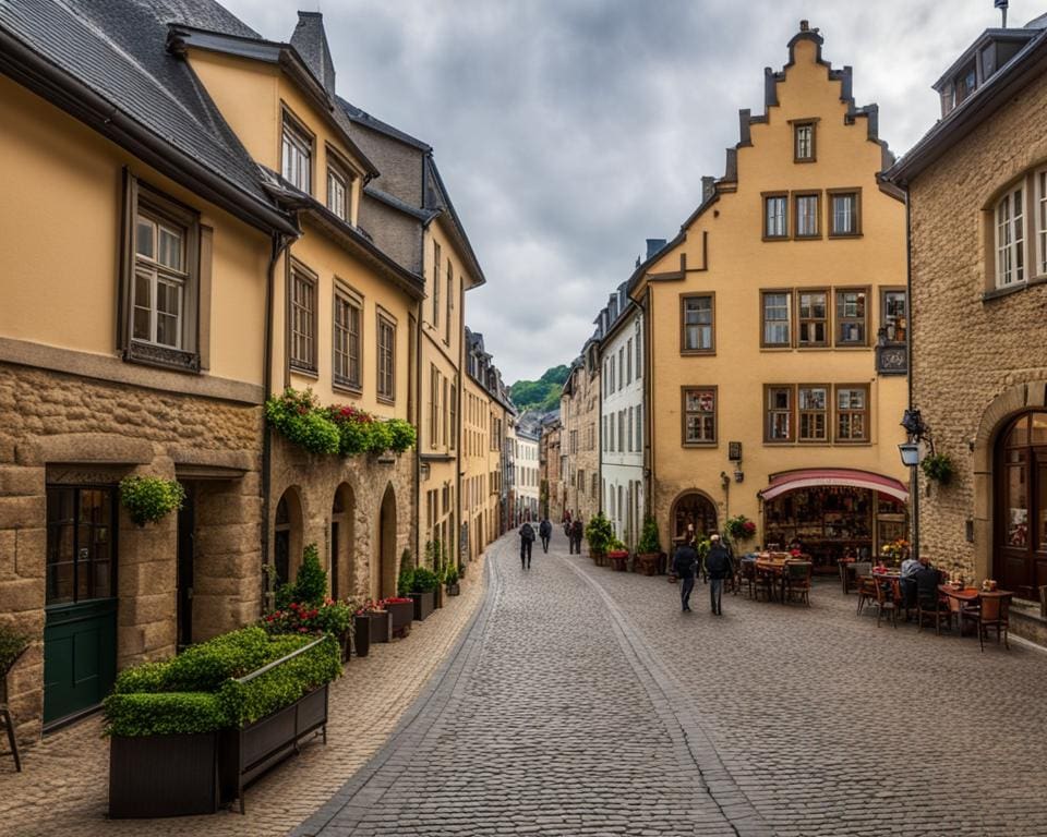 Luxemburg: De schilderachtige oude stad Luxemburg verkennen.