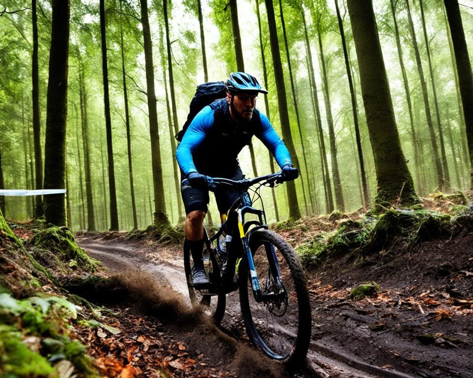 MTB route in Nederland