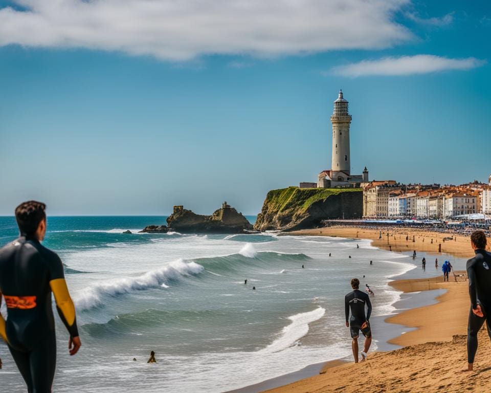 Ontspanning en bezienswaardigheden in Biarritz