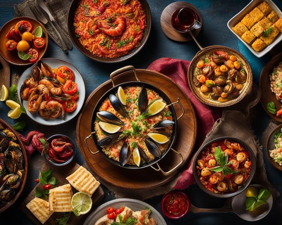 Spaanse keuken en traditionele gerechten