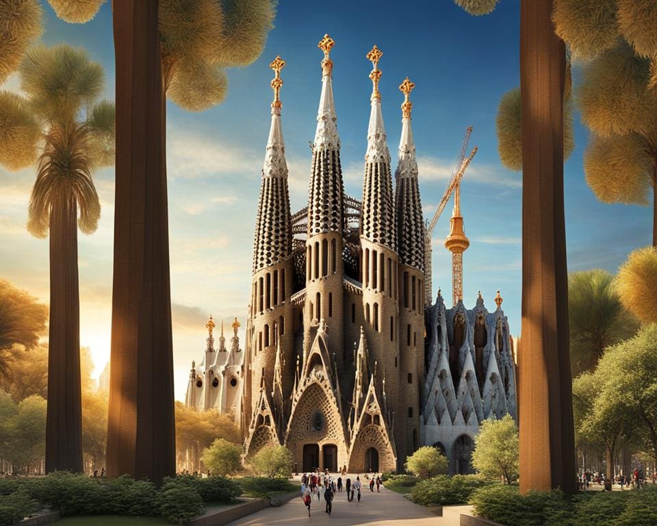 Spanje: De Sagrada Familia in Barcelona bezichtigen.