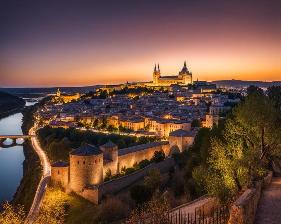 Spanje: De historische stad Toledo verkennen.