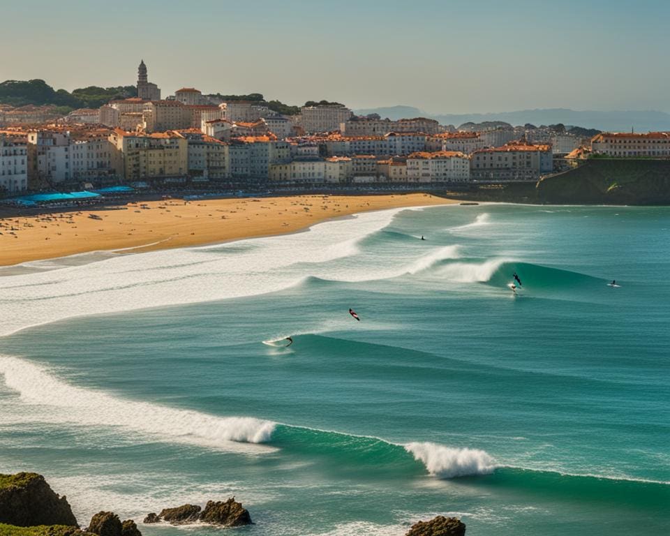 Surflessen in Biarritz