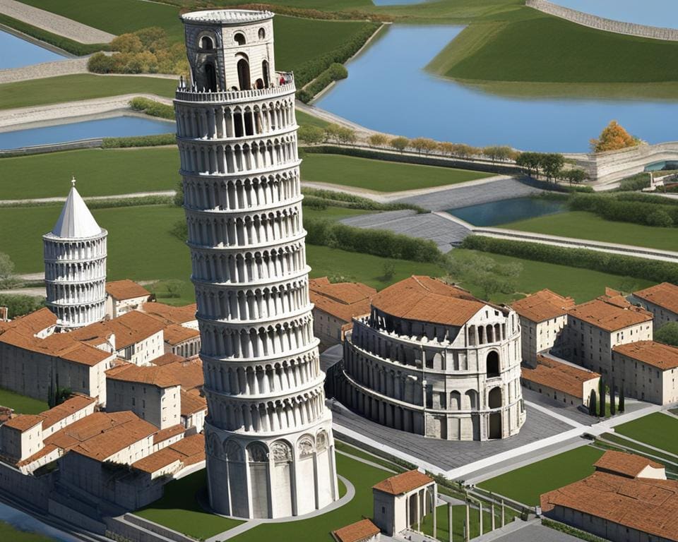 Toren van Pisa geschiedenis