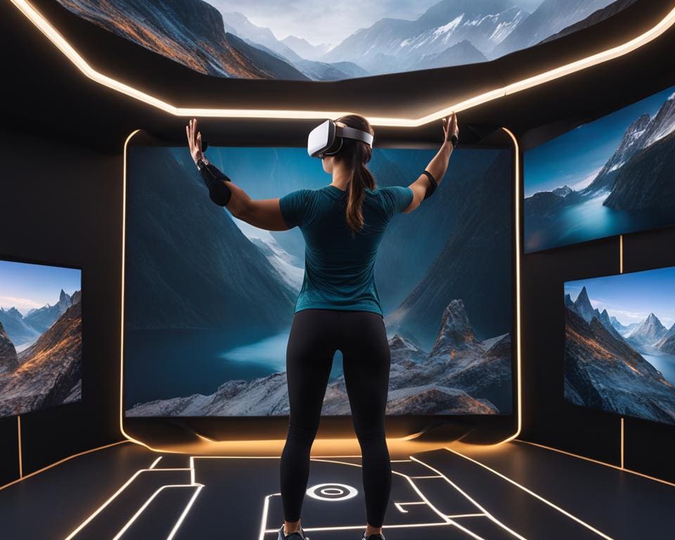 Virtual Reality Fitnessapparaat - Voor een interactieve workout.