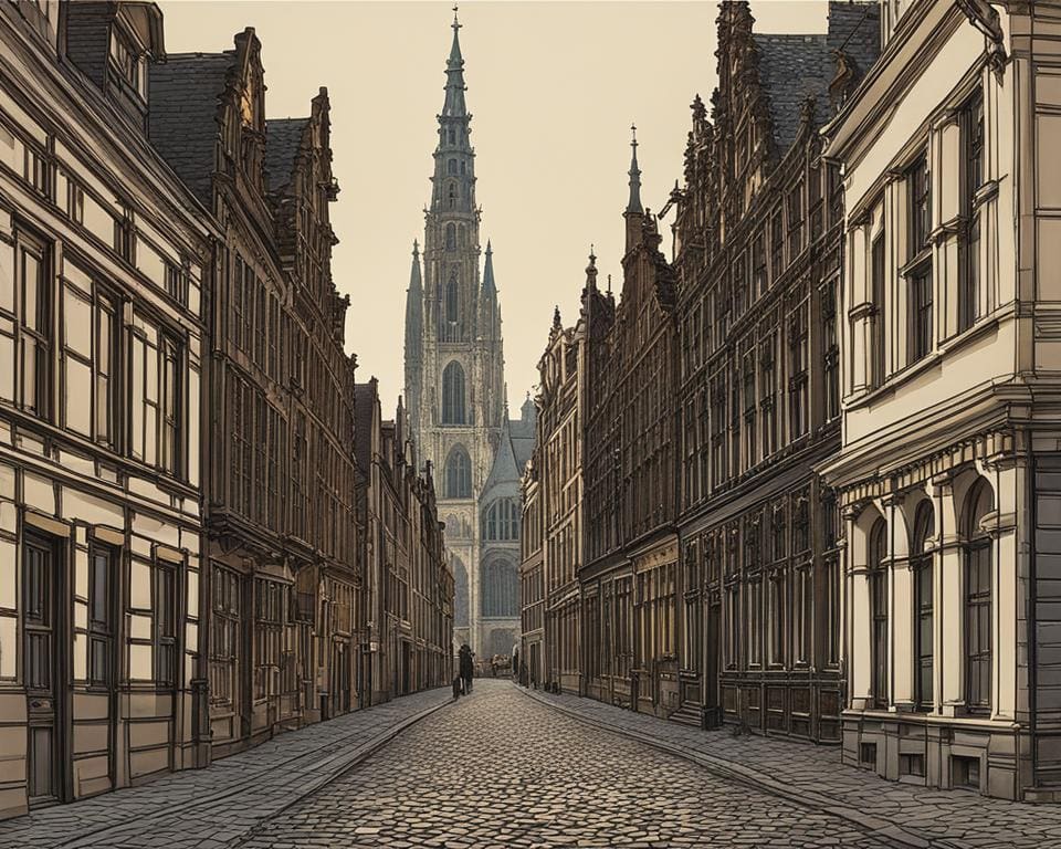 historische plaatsen in Antwerpen