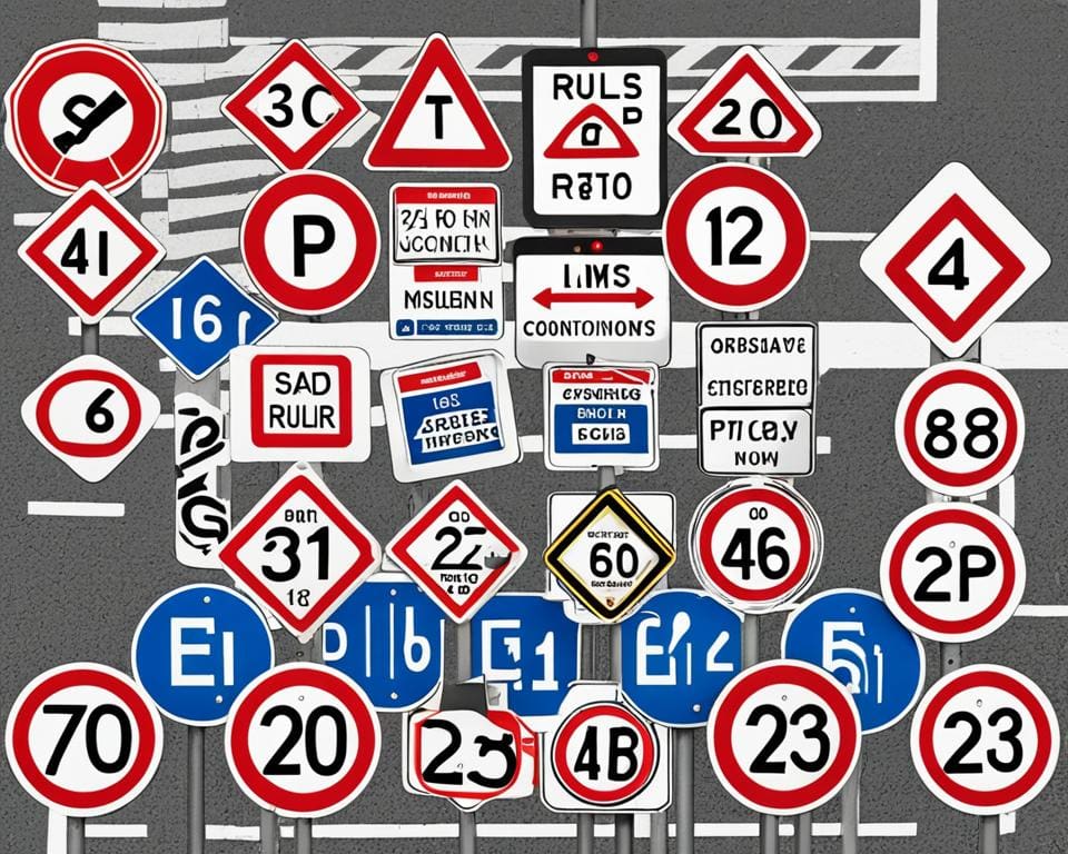 Belgian traffic signs