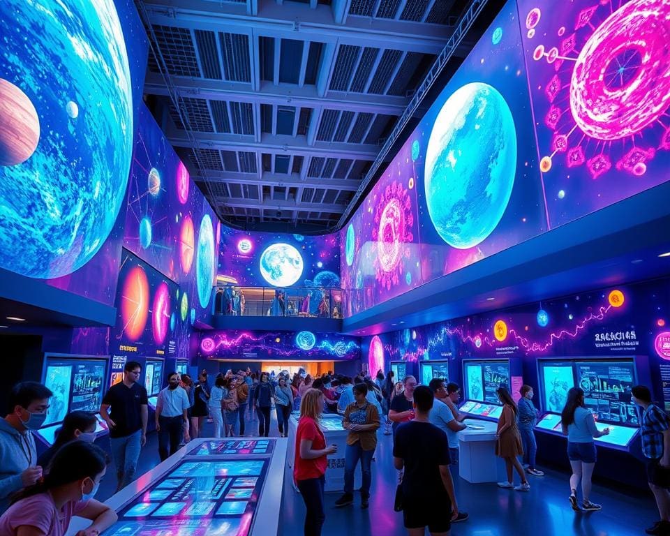 Bezoek een science museum voor een interactieve ervaring