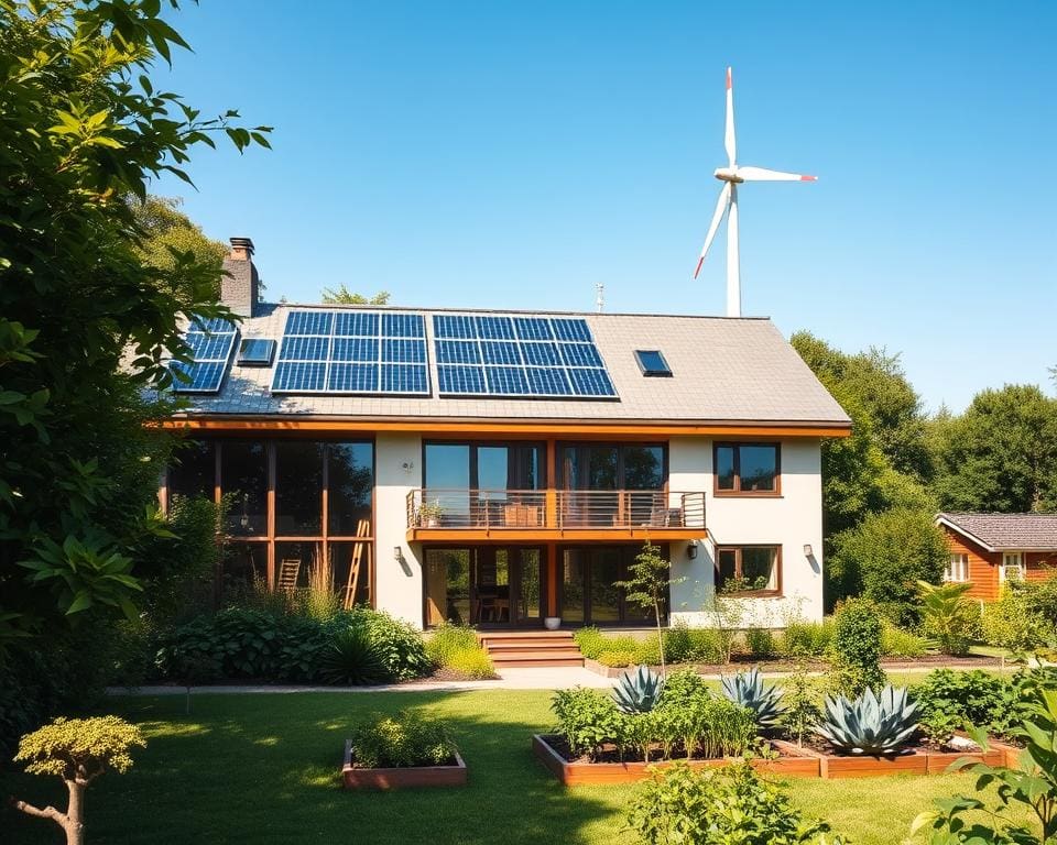 Duurzaam wonen met duurzame energie thuis