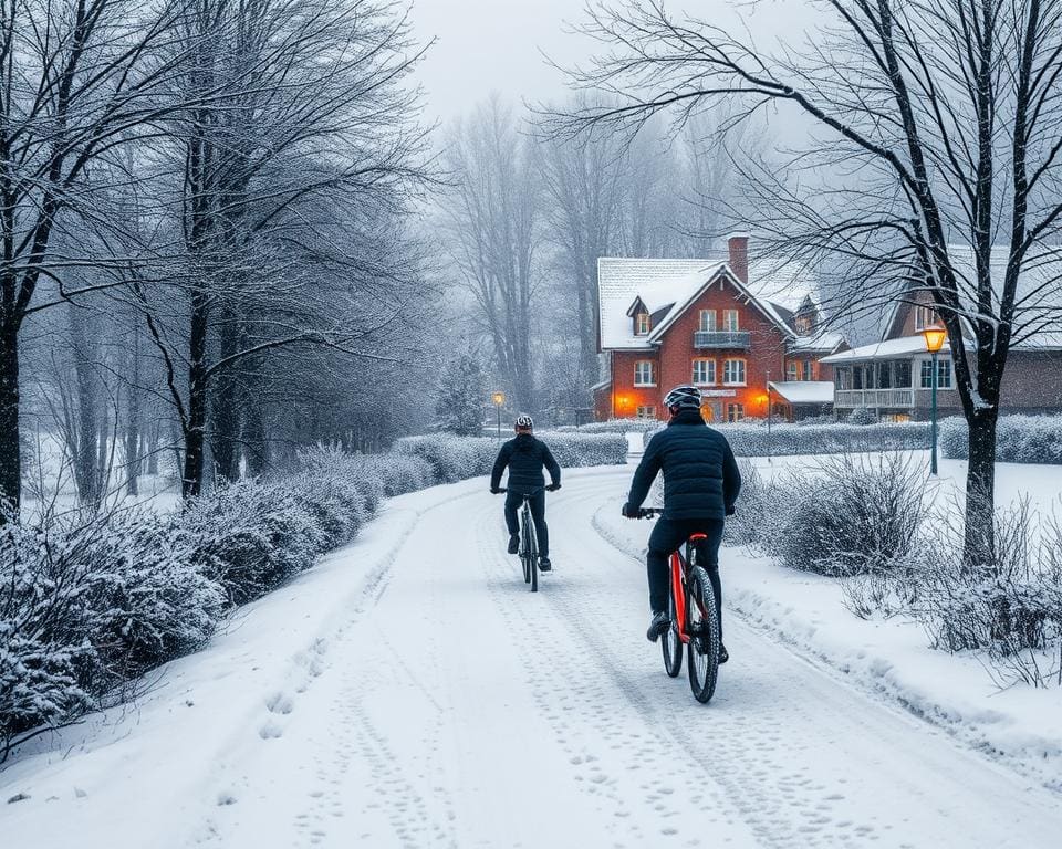 Fietsen in de winter