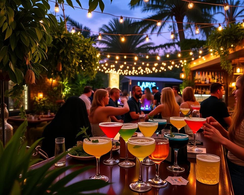 Ga naar een pop-up bar met unieke cocktails en sfeer