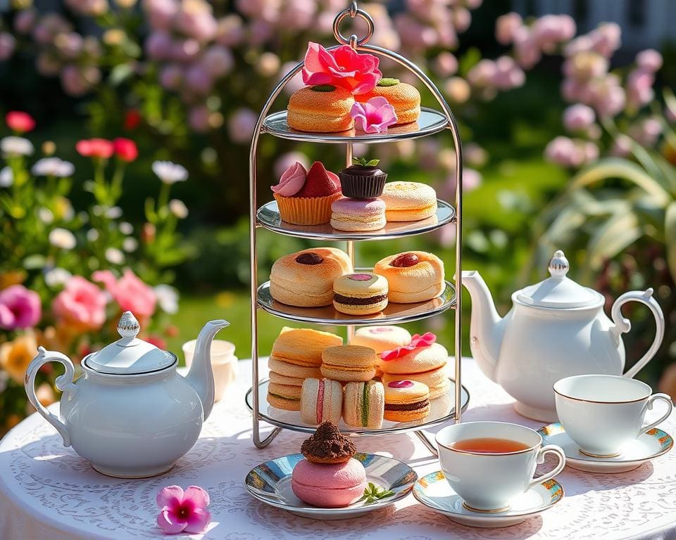 Geniet van een ambachtelijke high tea met verse lekkernijen