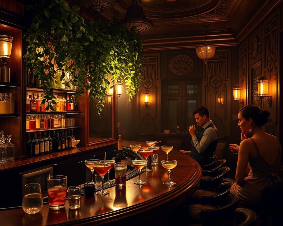 Geniet van een avond vol cocktails in een speakeasy bar