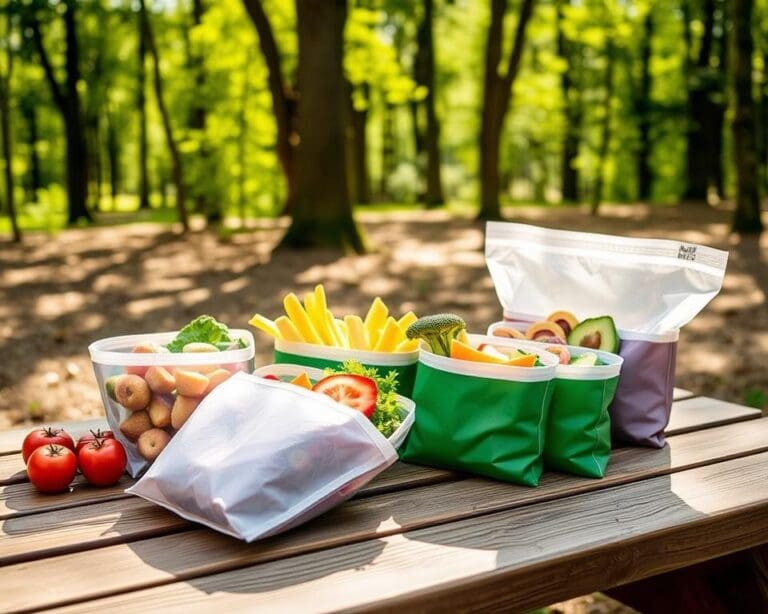 Herbruikbare boterhamzakjes voor plasticvrije snacks