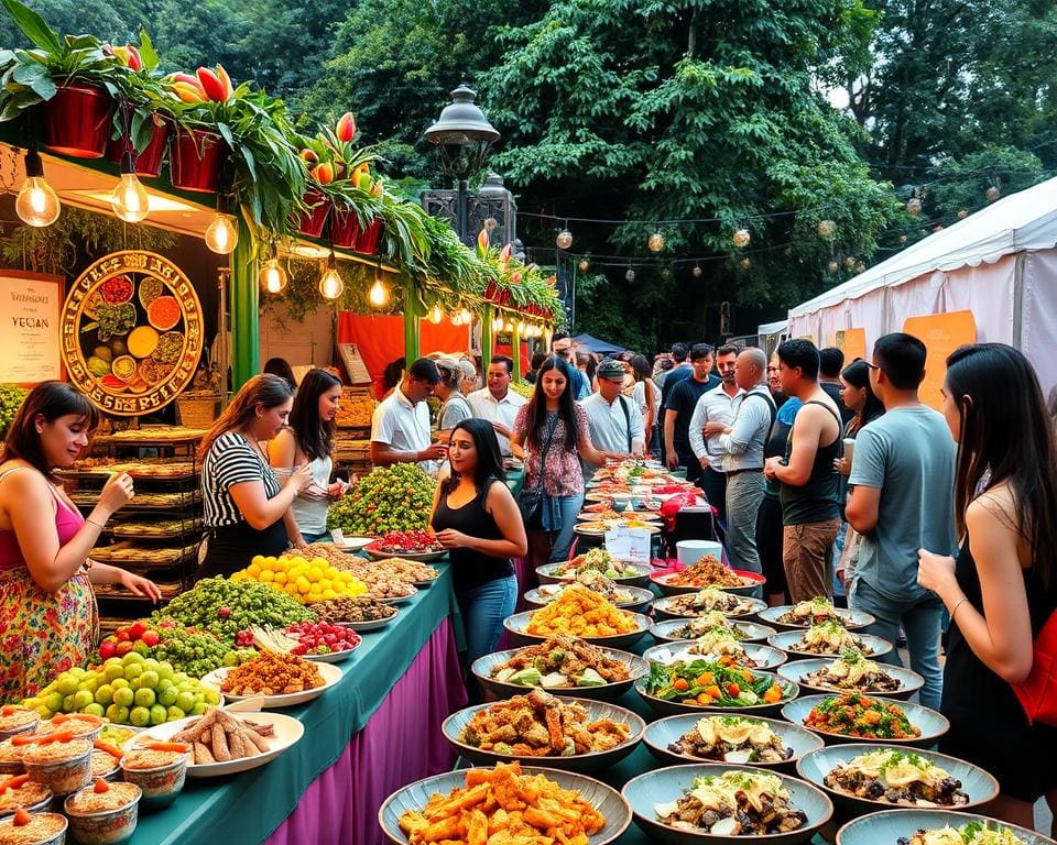 Ontdek nieuwe smaken tijdens een vegan food festival