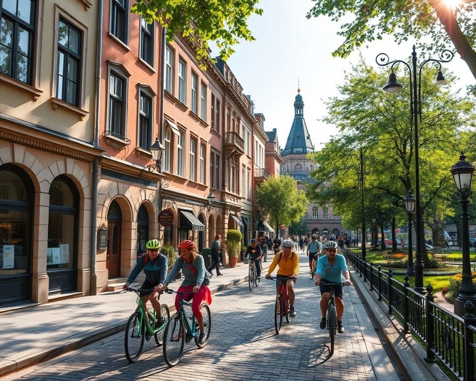 Verken historische steden per fiets met een gids