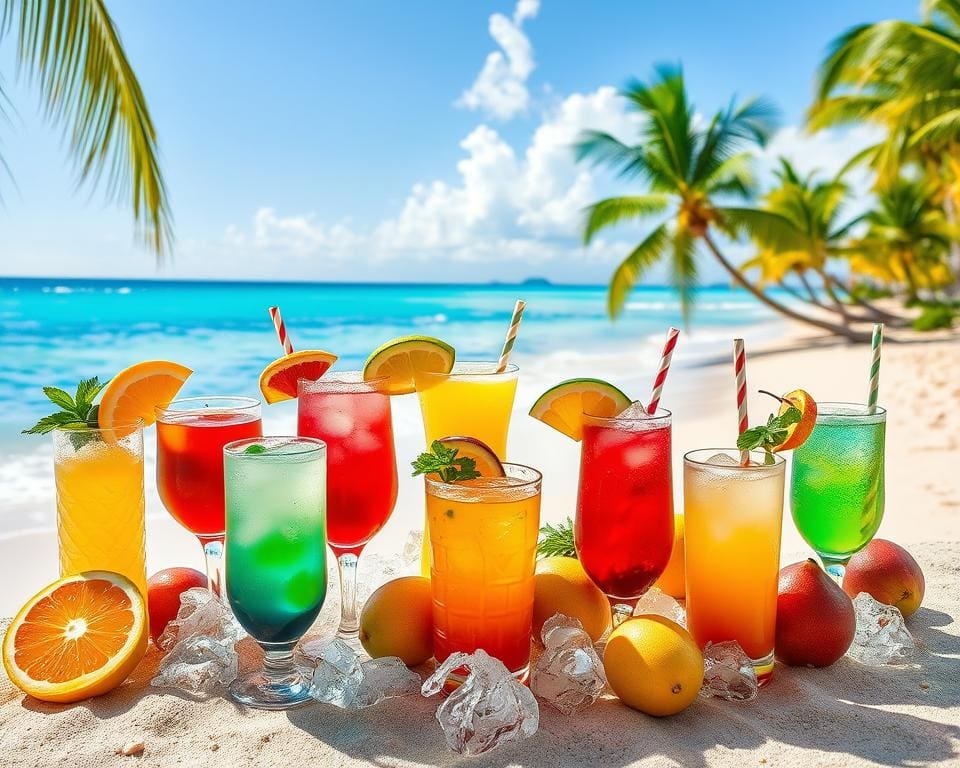 beste cocktails op het strand