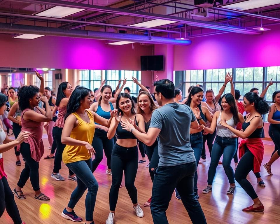 de voordelen van dansen in groepsverband