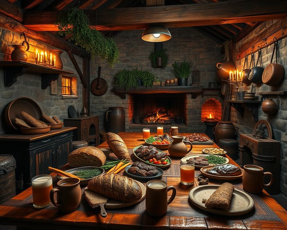 traditionele taverne keuken