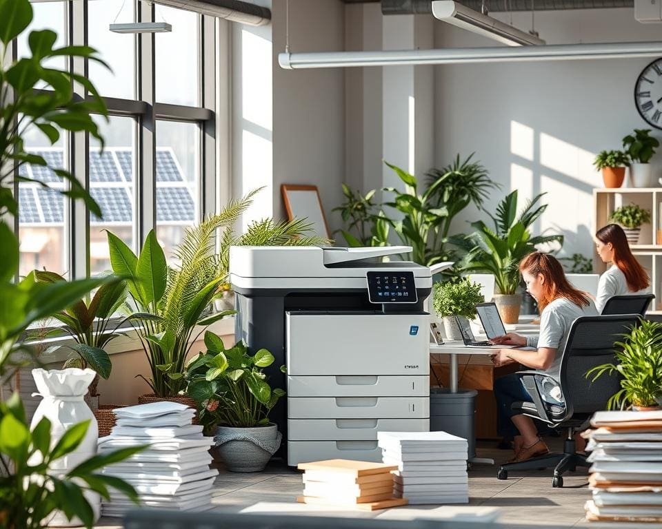 Groene technologieën in de printindustrie