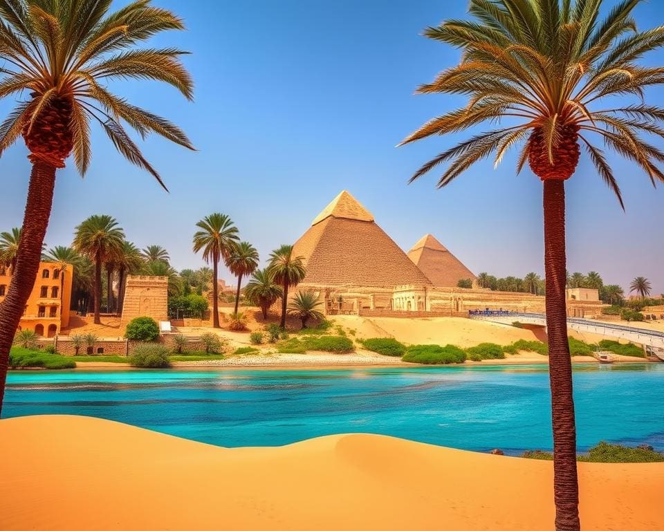 Reizen naar Egypte