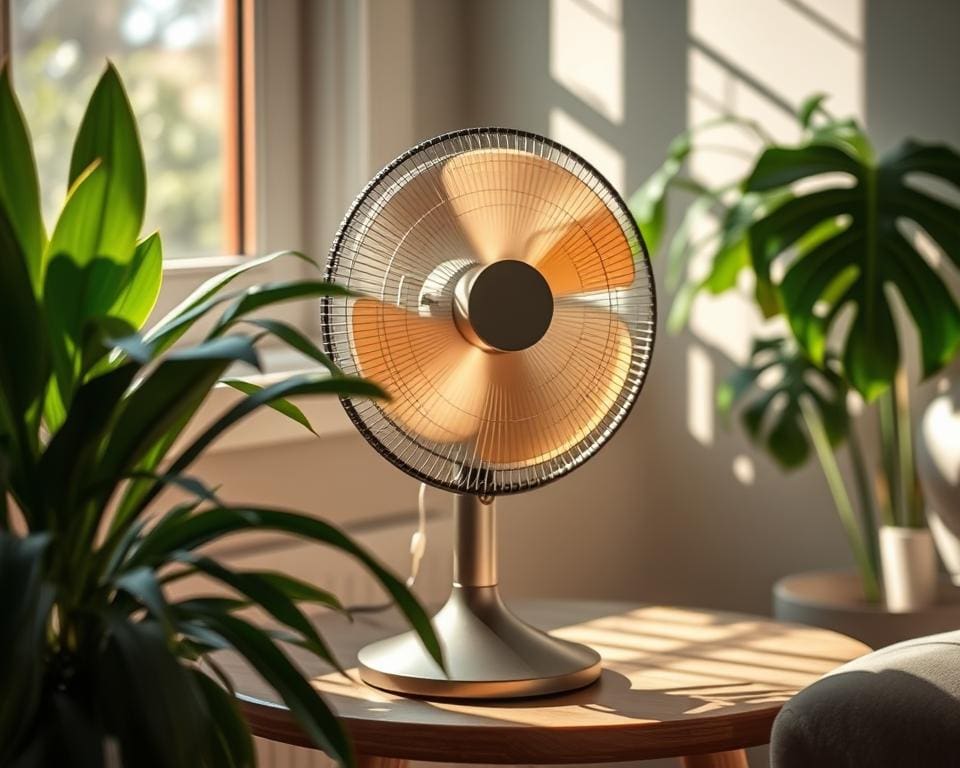 Tafelventilators voor een verfrissende bries tijdens warme dagen