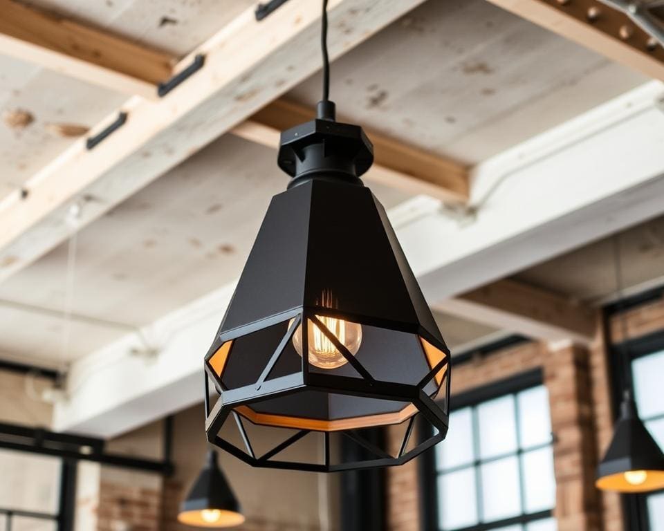 industriële hanglamp