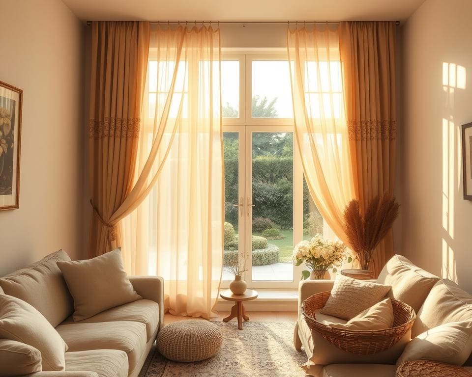 Hoe kies je gordijnen voor verschillende kamers?