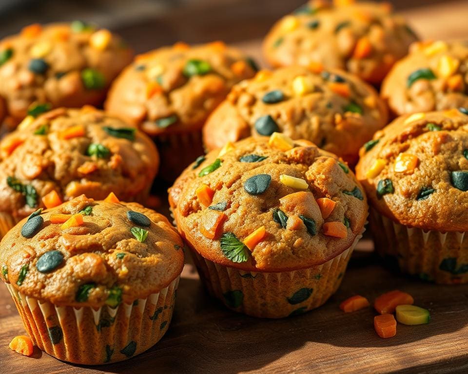 Kun je groenten verwerken in muffins?