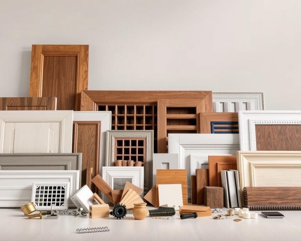 materialen voor radiatorombouw