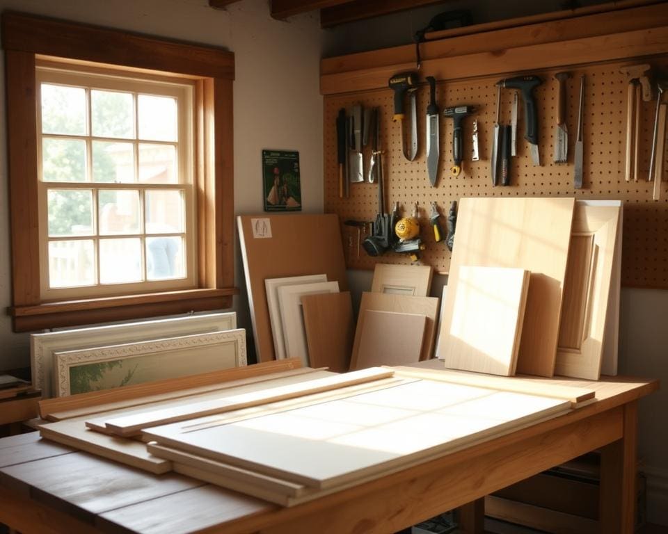materialen voor radiatorombouwen