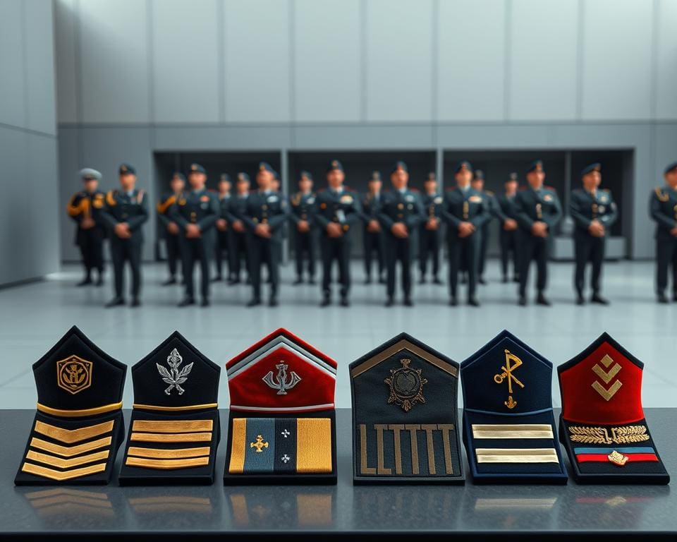 rangen binnen defensie