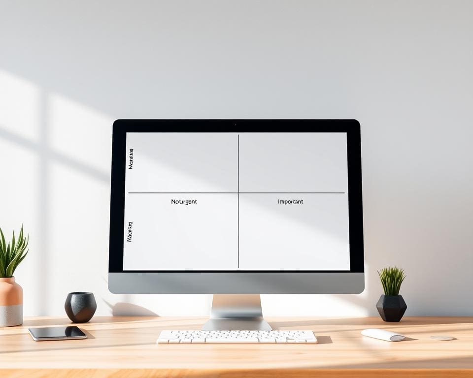Eisenhower Matrix voor Time management tips