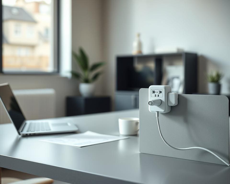 Hoe gebruik je een slimme stekker in de werkkamer?