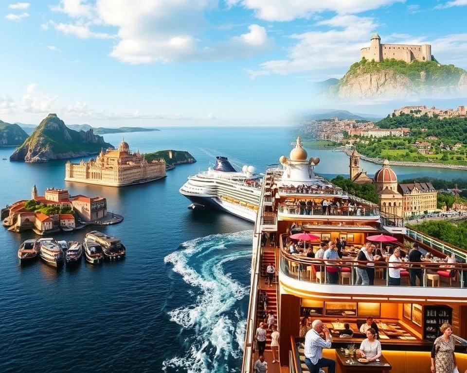 Hoe plan je een cruise met meerdere landen?