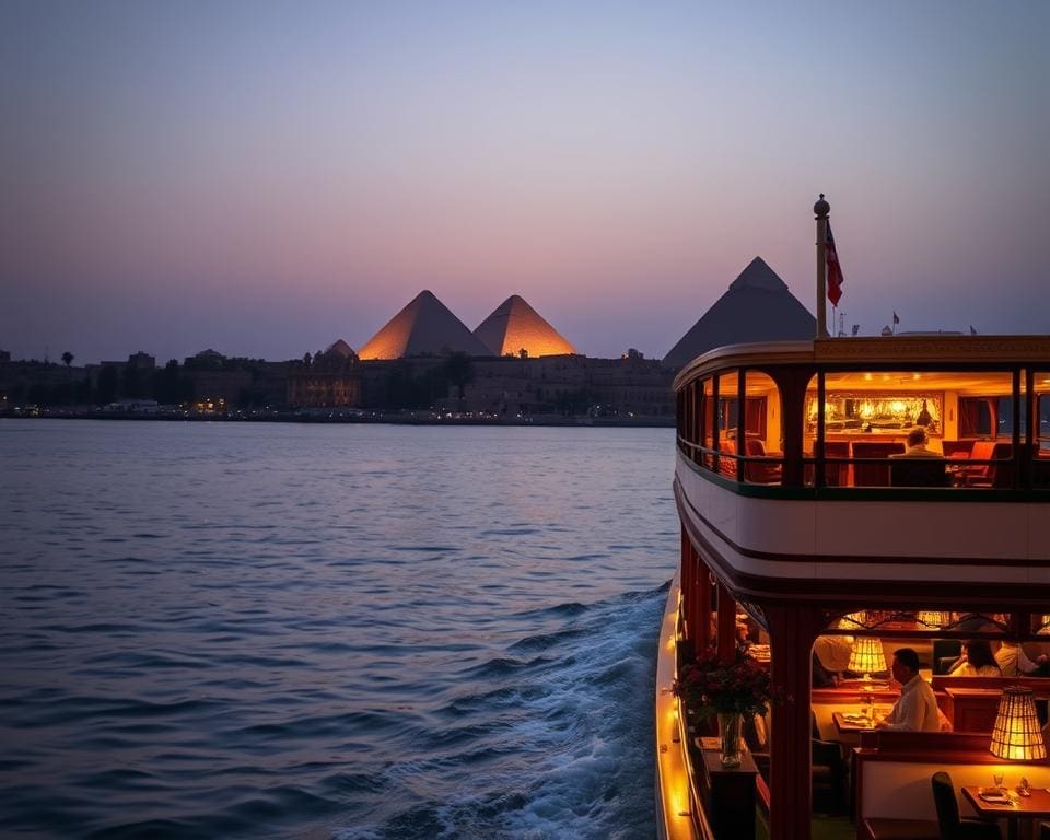 Hoe plan je een dinercruise op de Nijl?