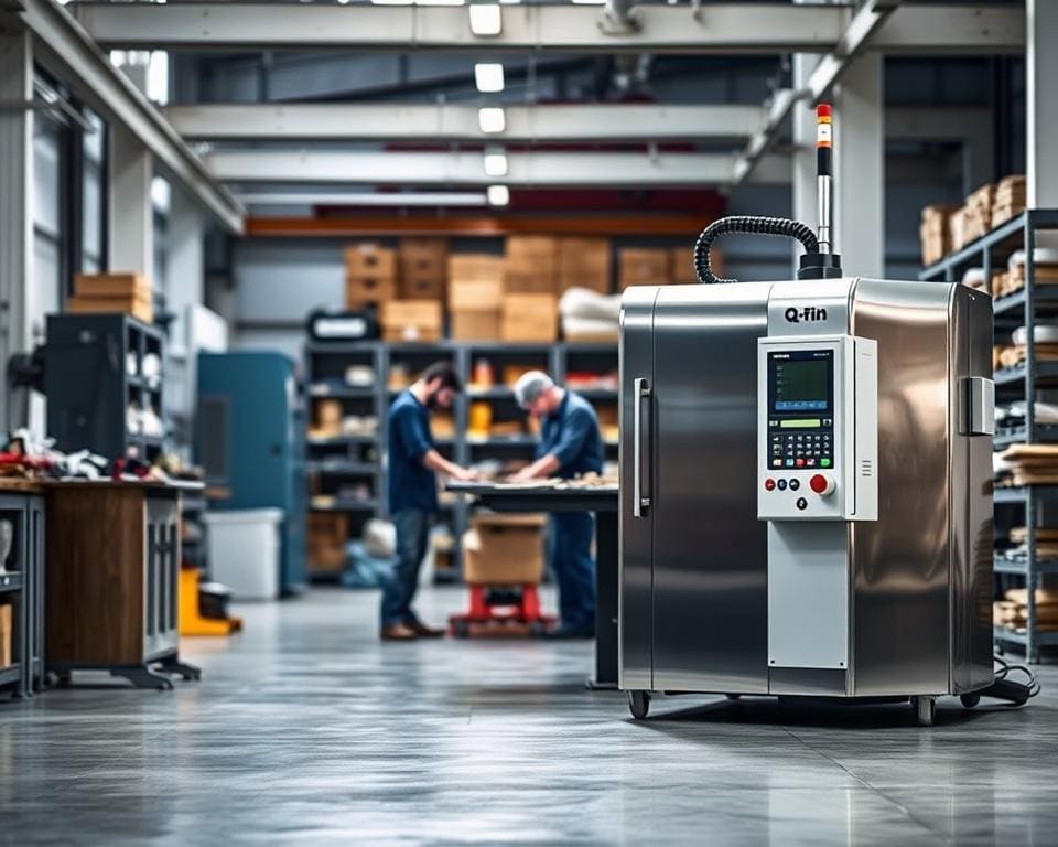 Q-Fin TopGrinder F250 machine kwaliteit verbeteren