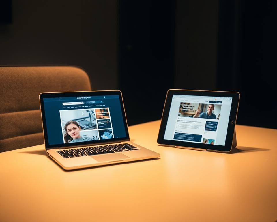 Wat is het verschil tussen landing en homepage?