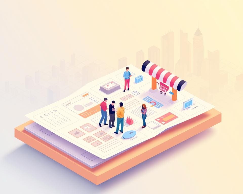 Wat zijn de stappen bij het bouwen van je shop?