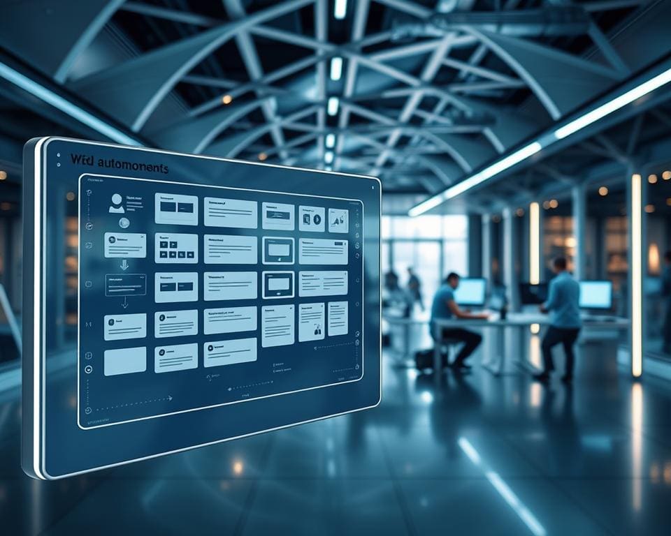 automatisering van webcomponenten