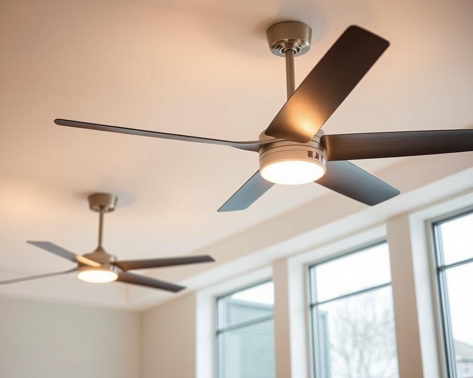 plafondventilatoren met moderne technologie