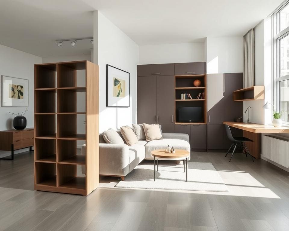 Compacte meubeloplossingen voor kleine appartementen