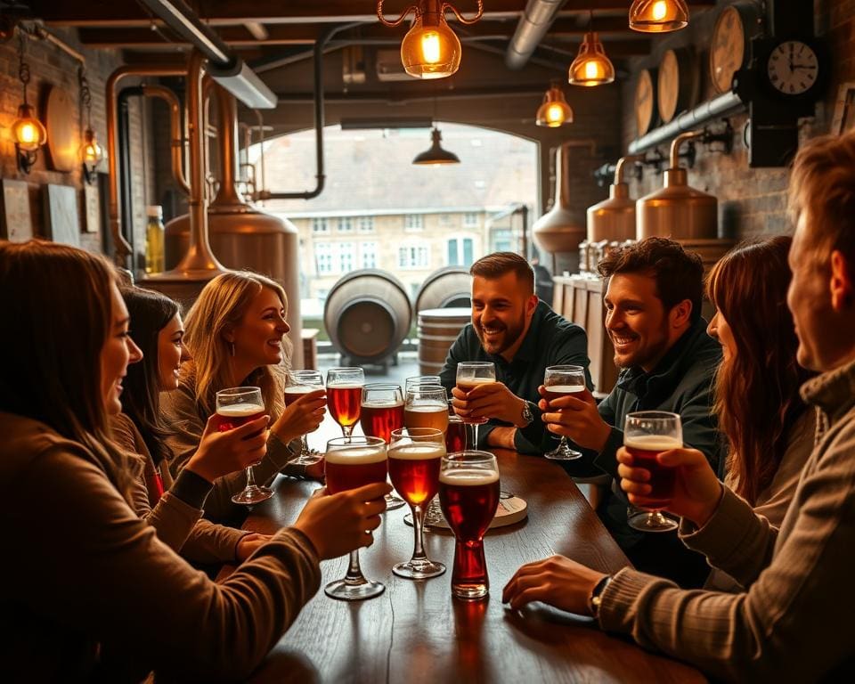 De charme van bierproeven in een Leuvense brouwerij