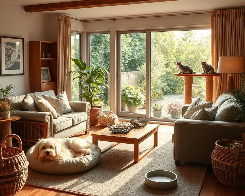 Hoe richt je een huisdiervriendelijk interieur in?