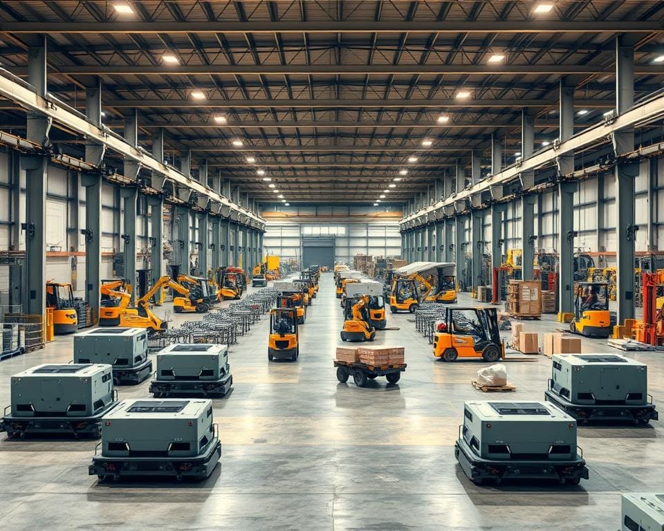 Logistieke transportsystemen voor industriële omgevingen