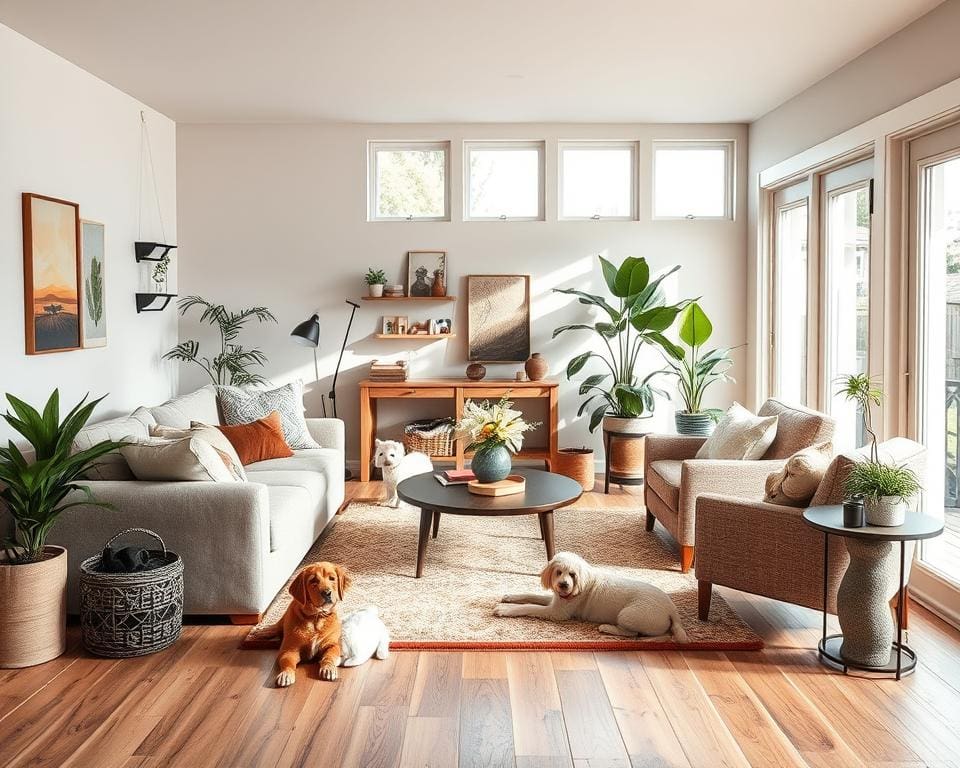 Onderhouden van een huisdiervriendelijk interieur