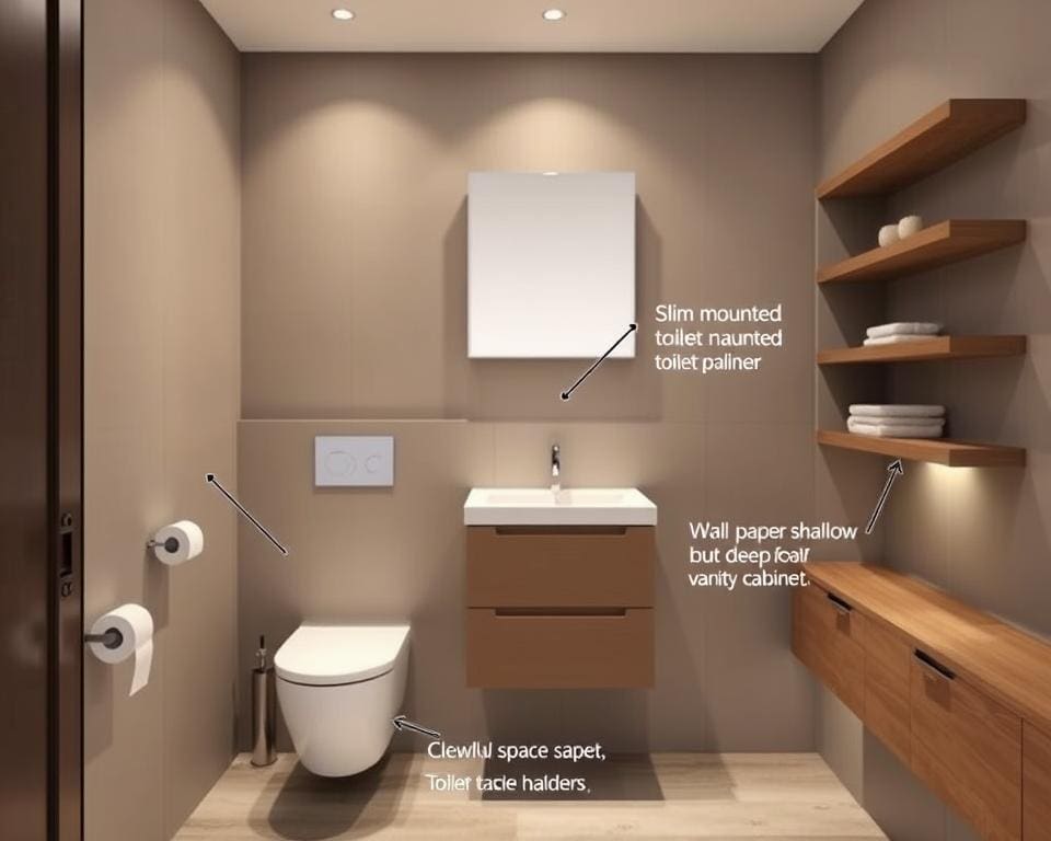 Slimme trucjes voor meer ruimte in het toilet Slimme trucjes voor meer ruimte in het toilet