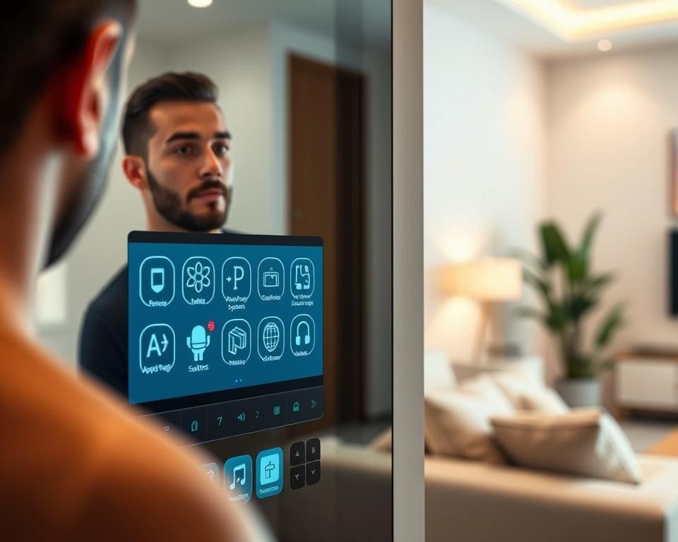 Toepassingen slimme spiegel