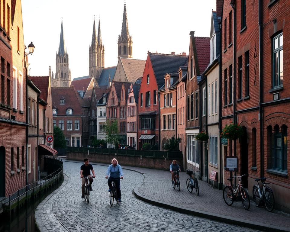 fietsen in Brugge