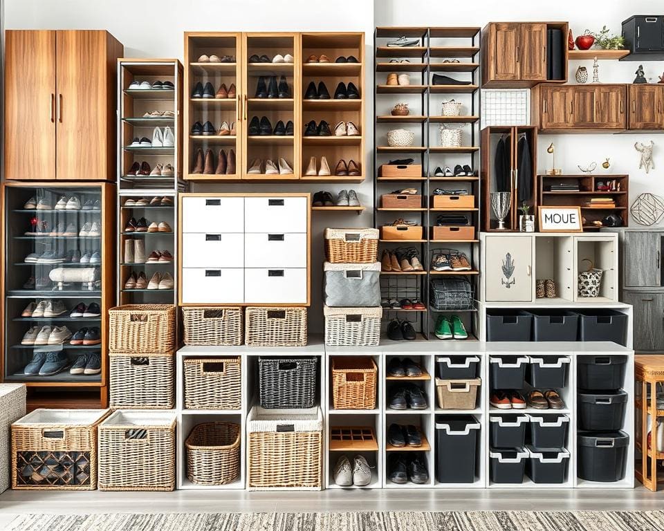 materialen schoenenkasten